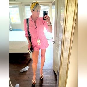 Pink jumpsuit
